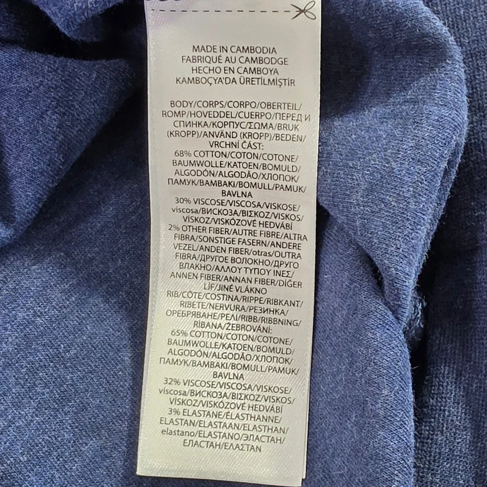Polo Ralph Lauren Mens XXL Quarter Zip Pullover Navy Heathered Sweater NWT